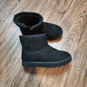 Girls Black Boots
